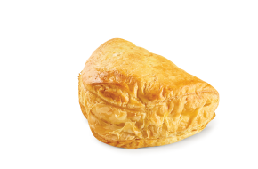D-shaped mizithra - feta cheese pie 