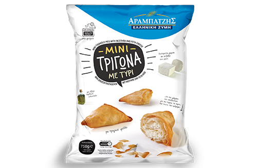 Μίνι τριγωνάκια με τυρί