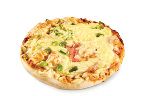 Individual round pizza (unbaked base)