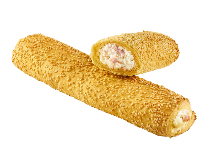  Koulouri with Philadelphia Cheese & Turkey 