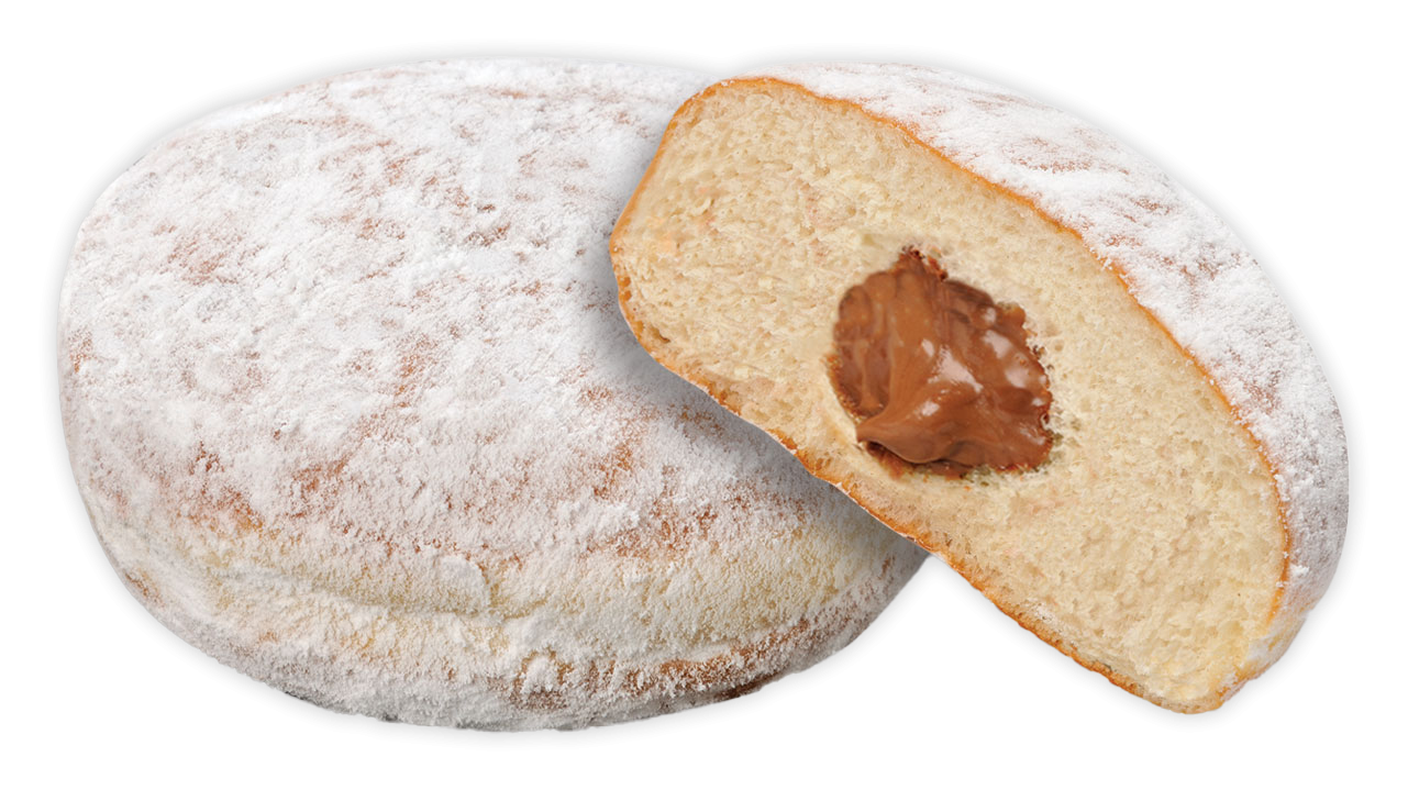 Donuts Mινι Πραλίνας-Αχνη