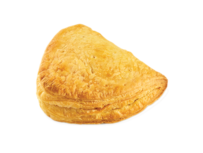 D-shaped pie with mizithra & feta cheese (extra)