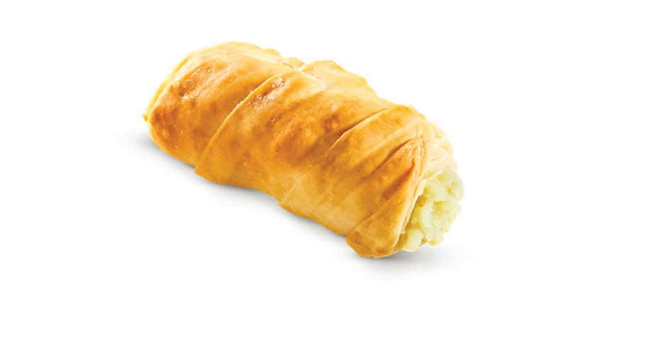Mini filo rolls with potato