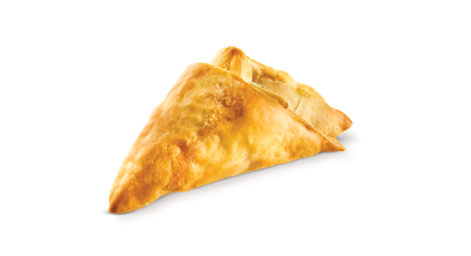 Mini triangles with mizithra & feta cheese