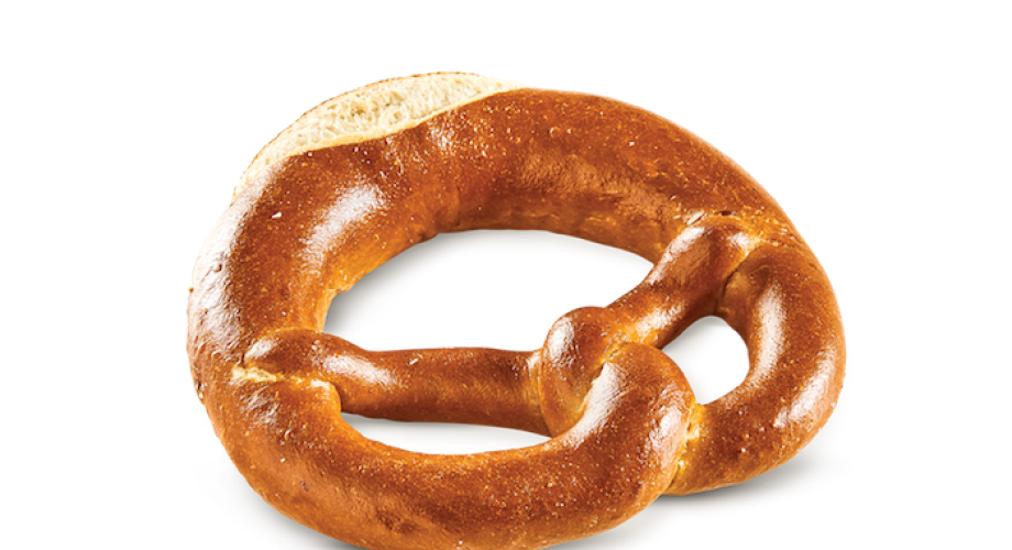 Pretzel with butter