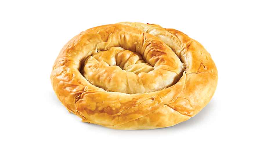 Twist pie with leek-vegan