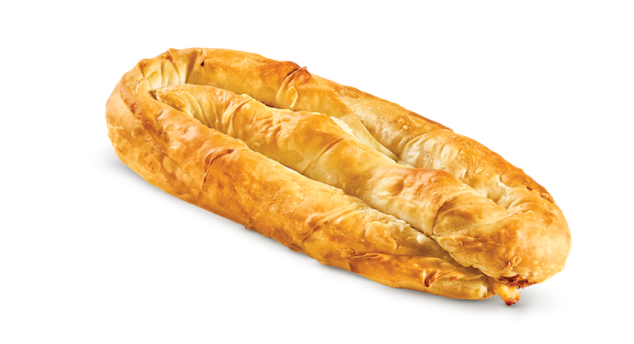Twist pie with gouda & kasseri cheese