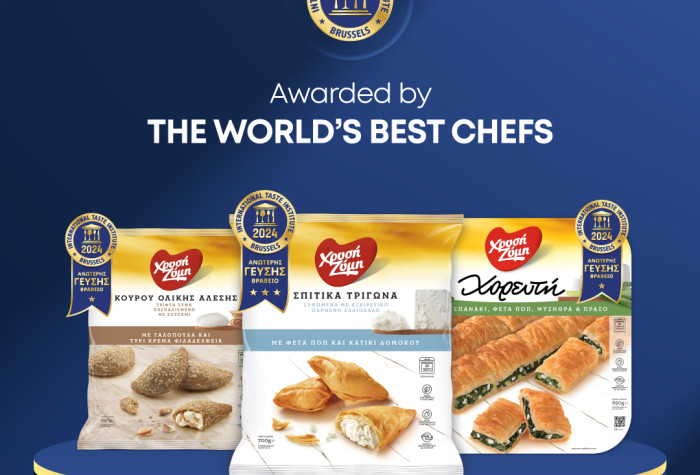 International Taste Award for 3 products of M. Arabatzis SA