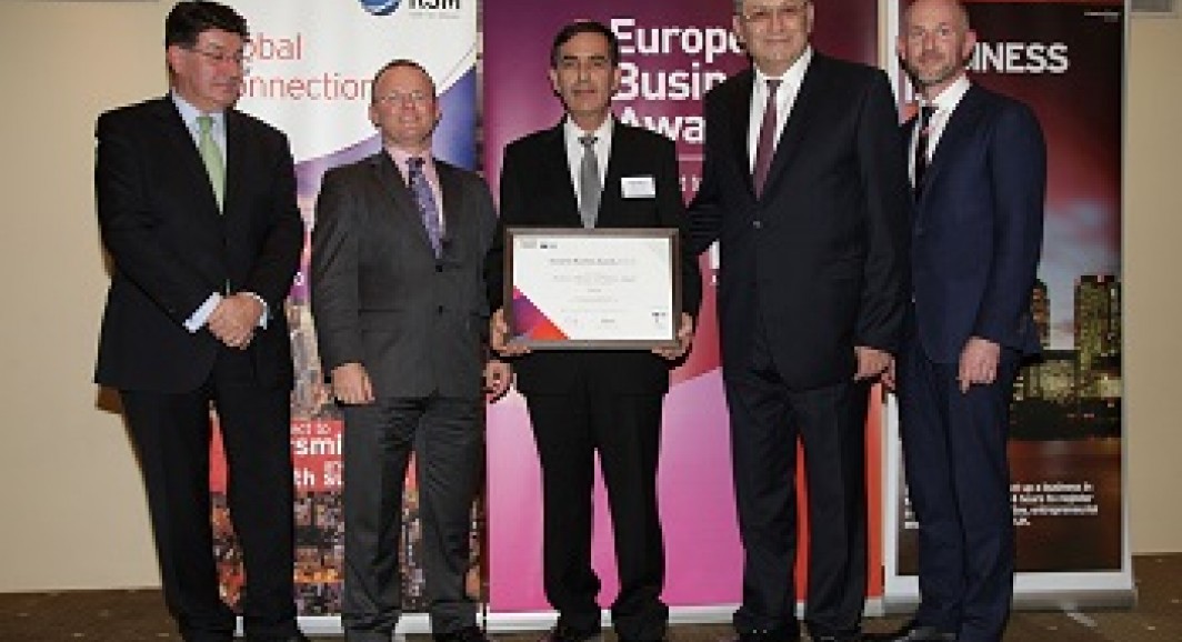 Βράβευση στα European Business Awards