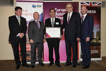 Βράβευση στα European Business Awards