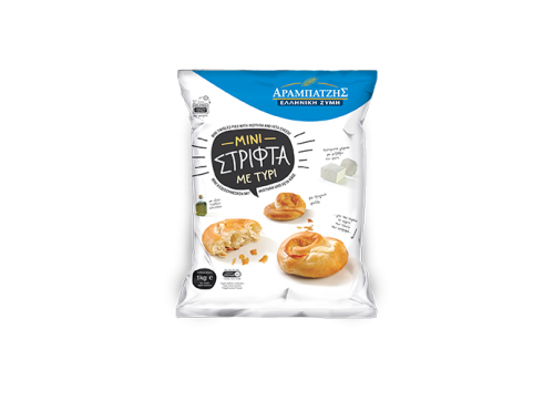 Mini twirled pies with mizithra-feta cheese 