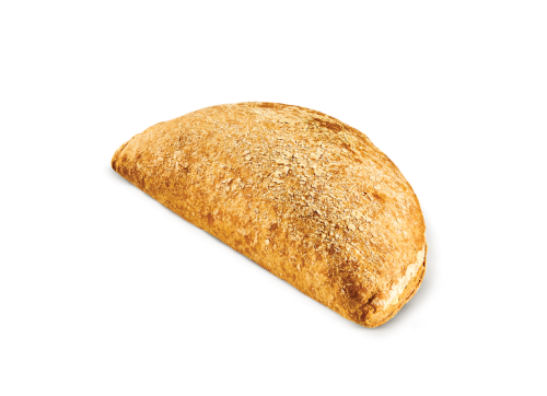 D-shaped kourou mizithra - feta cheese pie 