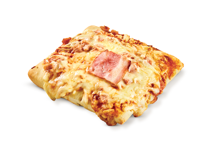 Individual square pizza