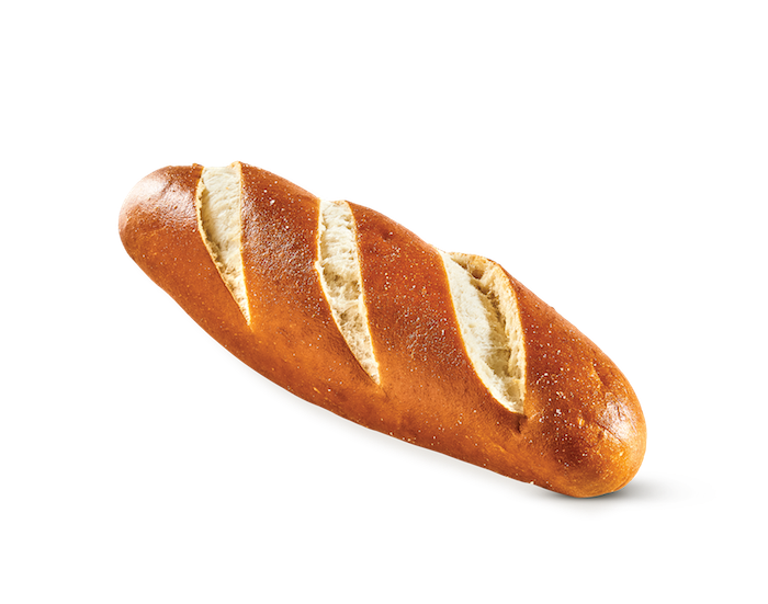 Pretzel sandwich fully baked 